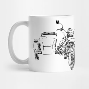 Sidecar motorcycle Mug